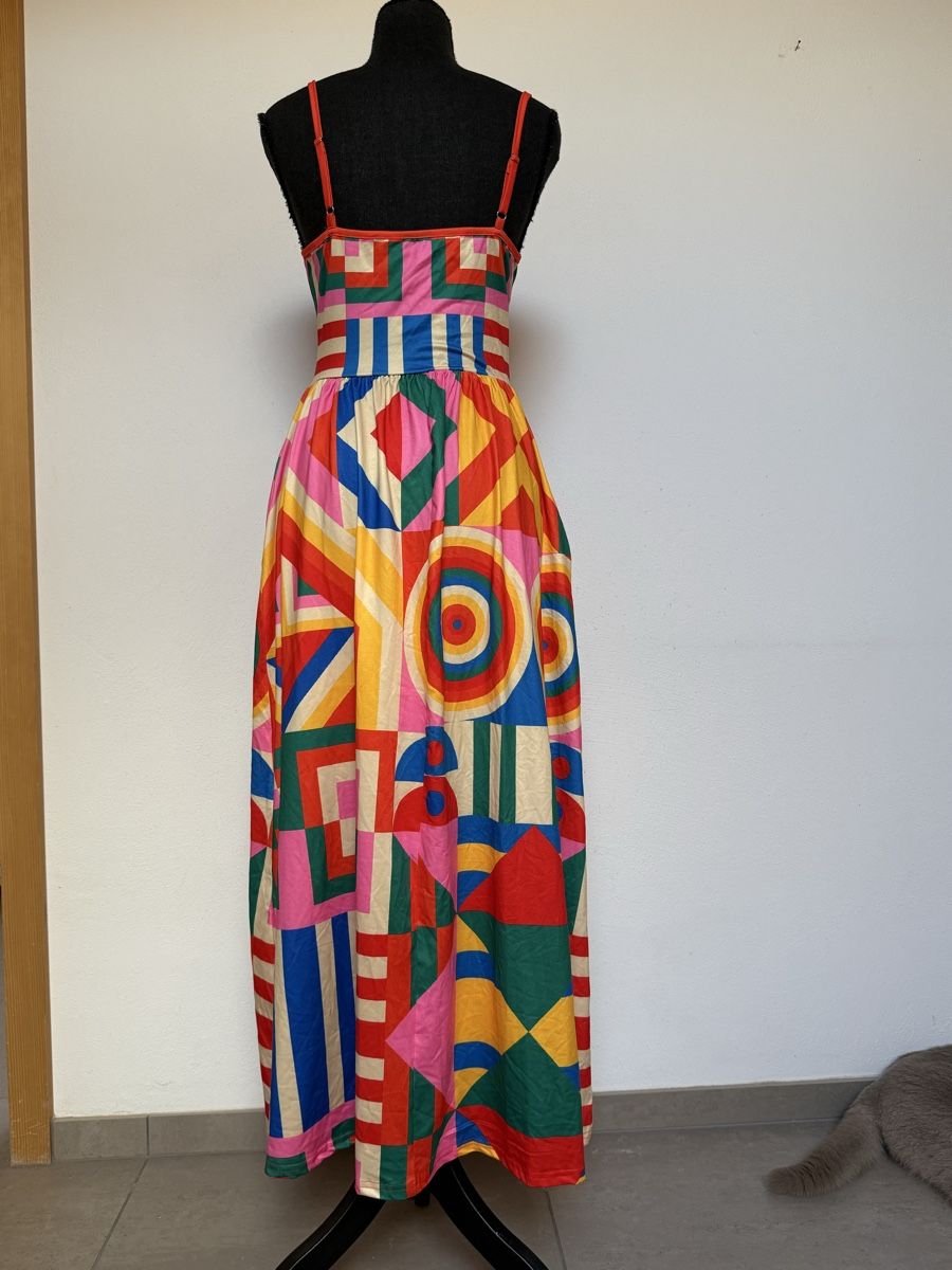Vestiti: Buntes Maxikleid – Nuovo (secondo la descrizione) da Sigriswil venduto da ck56 1