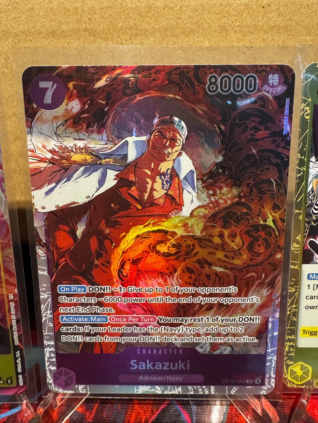Bandai Sammelbilder & Trading cards: One Piece OP16 Special Bundle Sakazuki Shiryu DON – Gebraucht aus Männedorf von bir_gt85 2
