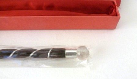 Spielzeuge: Zauberstab - Rosenholz/Silber – Neu und originalverpackt aus Mauren von Yeelen 2