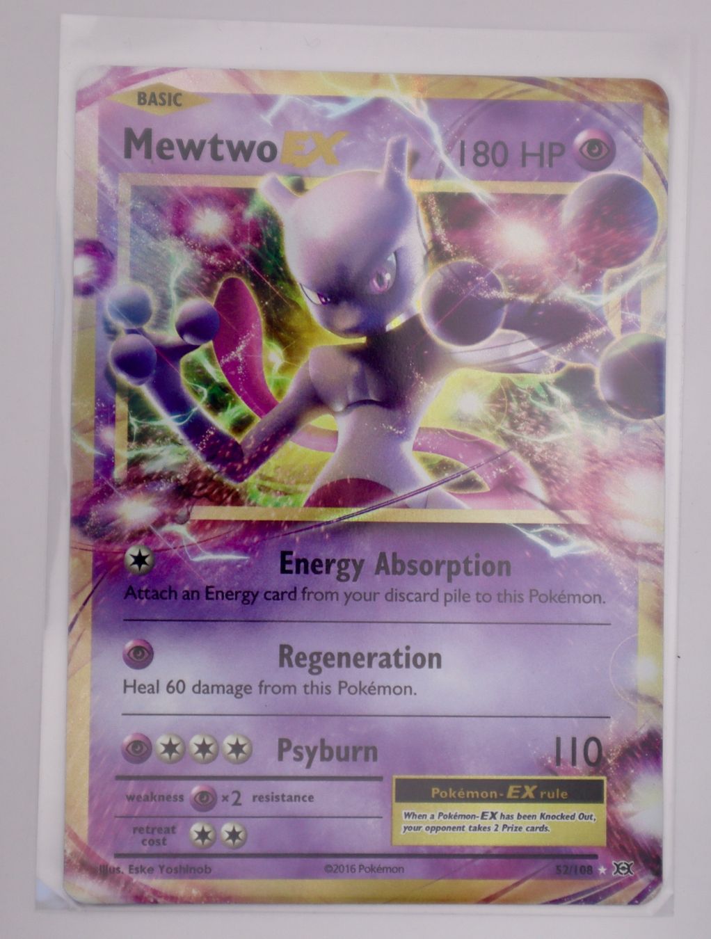 Pokémon Cartes à collectionner: Pokemon Mewtwo ex 52 Evolution EN NM – D'occasion à Biel-Benken BL par Needthis