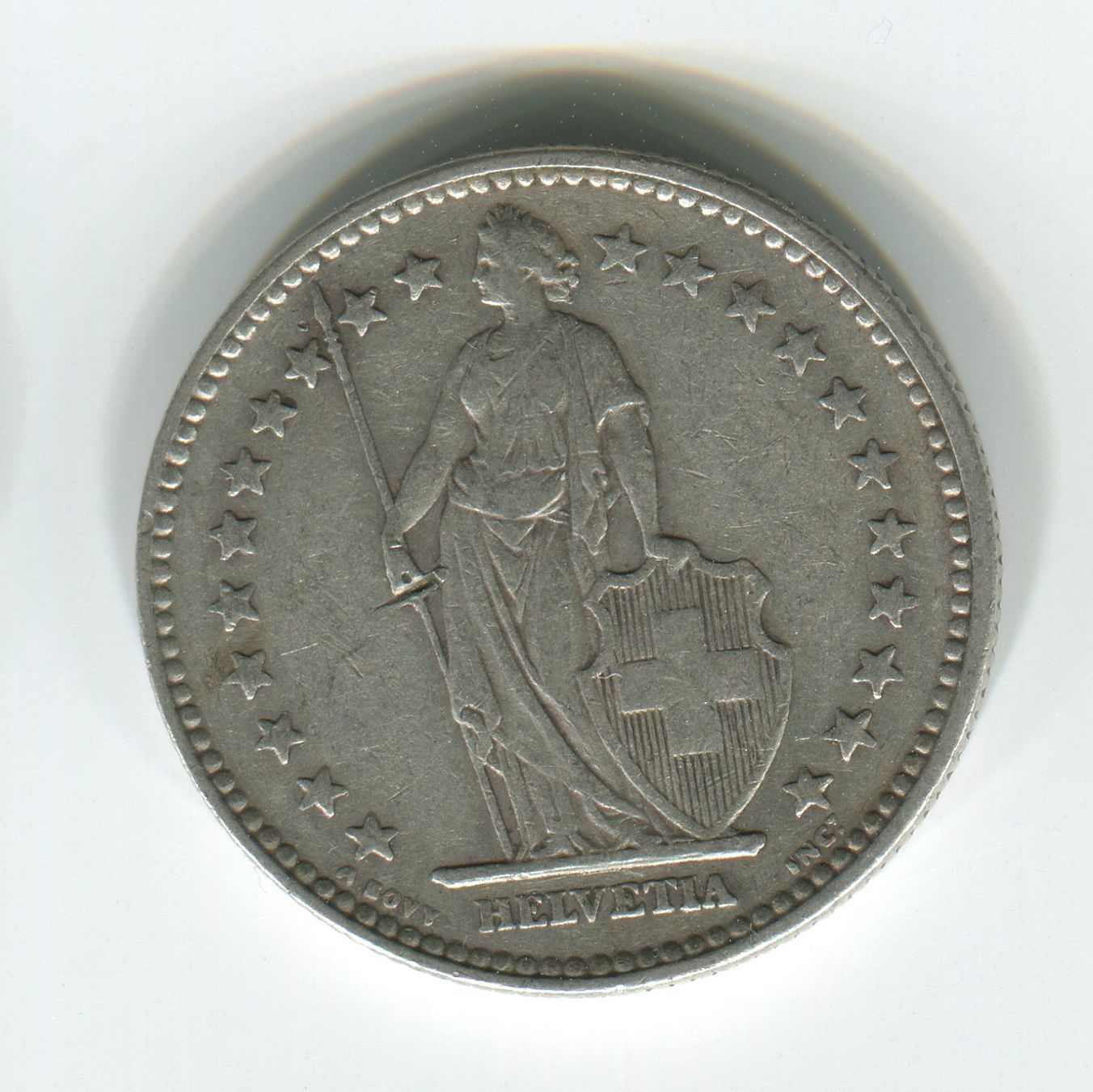 Tutti le monete: 2 Franken 1921 – Usato da Rebstein venduto da bet_22rg 1