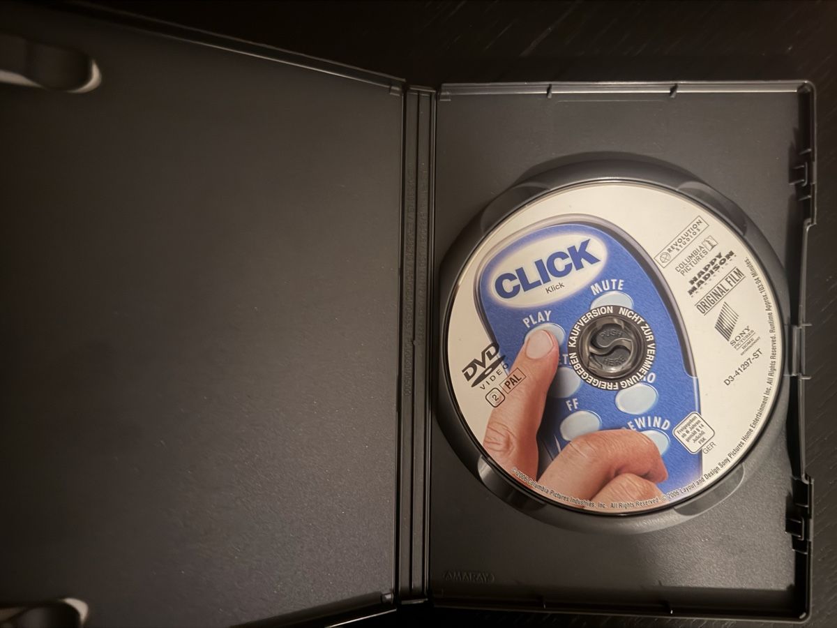 Tutti i DVDs: Klick Adam Sandler neuwertig – Usato da Lausen venduto da EisAmStiel94 2