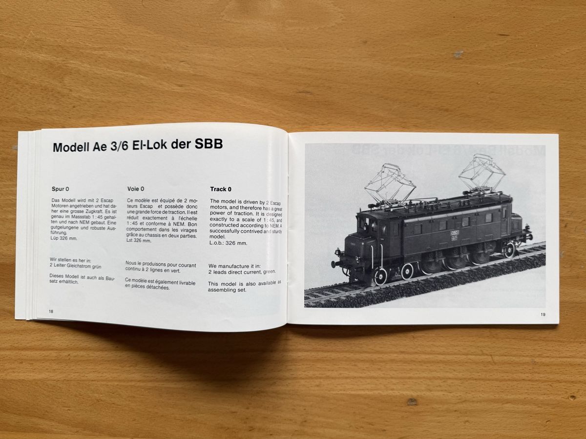 Modellini di ferrovie: Frisa Modelbau Katalog 52 Seiten  – Usato da Amden venduto da vipernatter 4