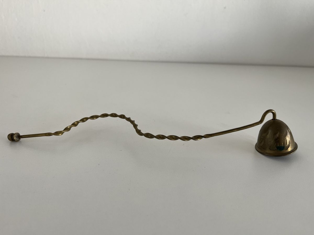 Kerzen: Kerzenlöscher aus Messing / Griff gebogen – Gebraucht aus Wetzikon ZH von seli03 3