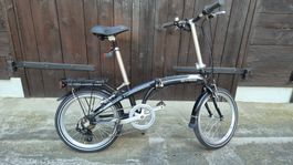 Alu Klappfahrrad, Faltvelo, Made in Germany, 7 Gänge Shimano