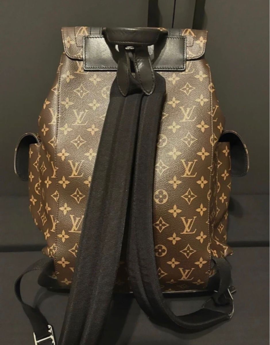 Louis Vuitton Zaini: Louis Vuitton Monogram LV Christopher Backpack brown – Usato da  venduto da  8