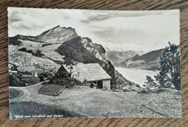 Blick vom Schafbett nach Amden 1946