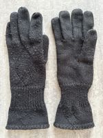 Warme Handschuhe warm Stoff schwarz Gr. XS S ca. 152 158 164