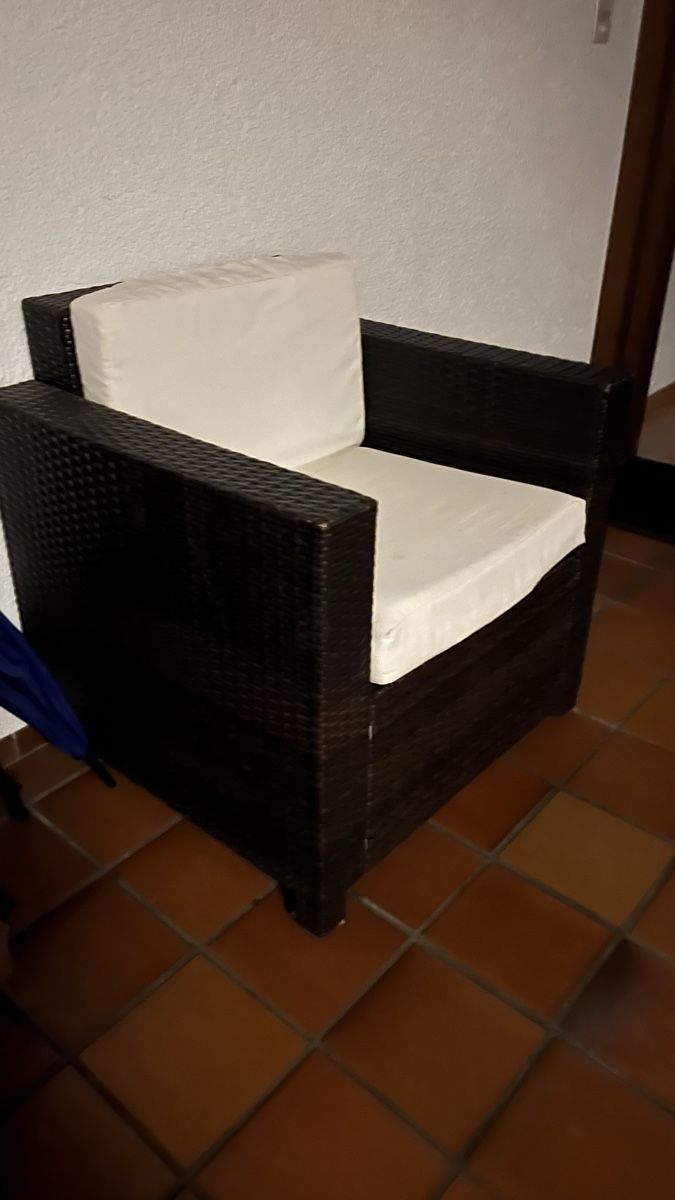 Sessel: 2 Rattan, geflecht Sessel/braun – Gebraucht aus Uznach von bmw-girl