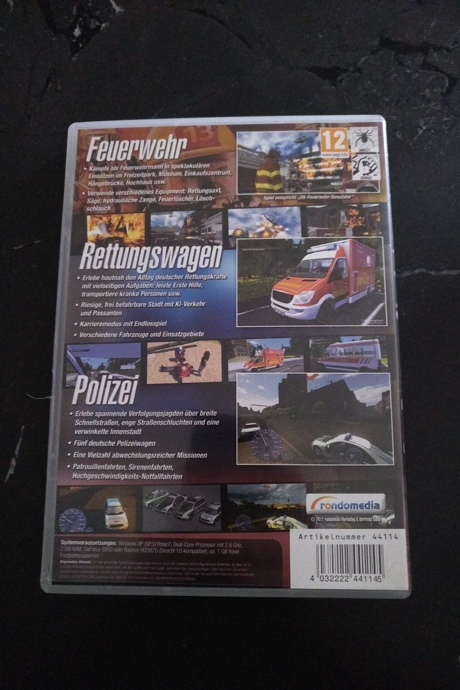 Microsoft Giochi: PC Spiel - Rettungssimulationspaket – Usato da Biel/Bienne venduto da Eric070 2