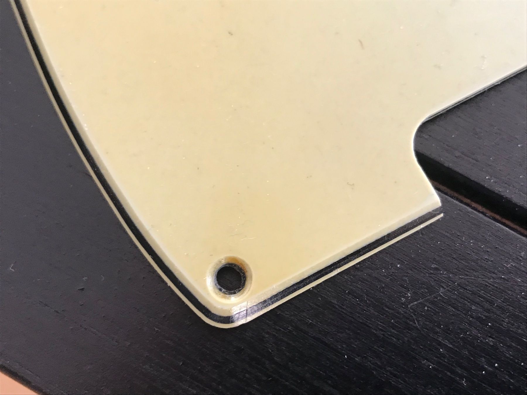 Strumenti musicali: Telecaster GVT Pickguard Aged Smok AAA Celluloid Pickguard – Usato da Winterthur venduto da SF_72 3