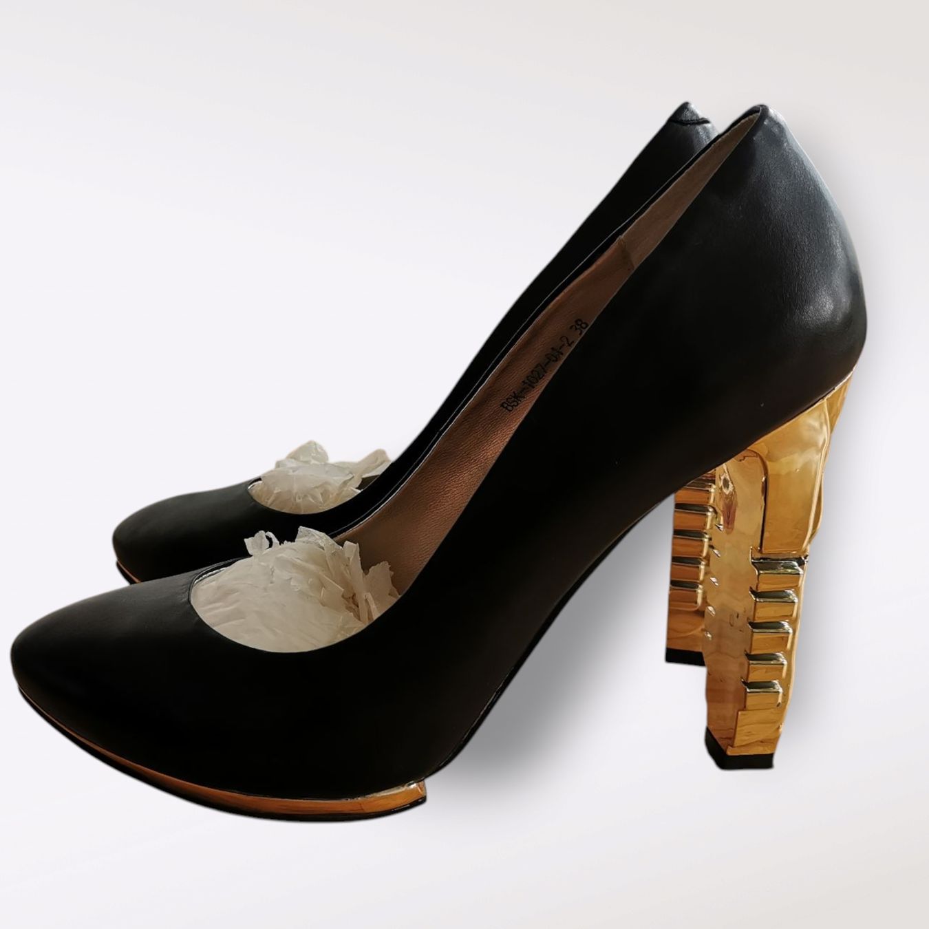 Damenschuhe: Gr. 38 Paolo Conte Schwarze Pumps – Neu (gemäss Beschreibung) aus Bülach von Parickf 3