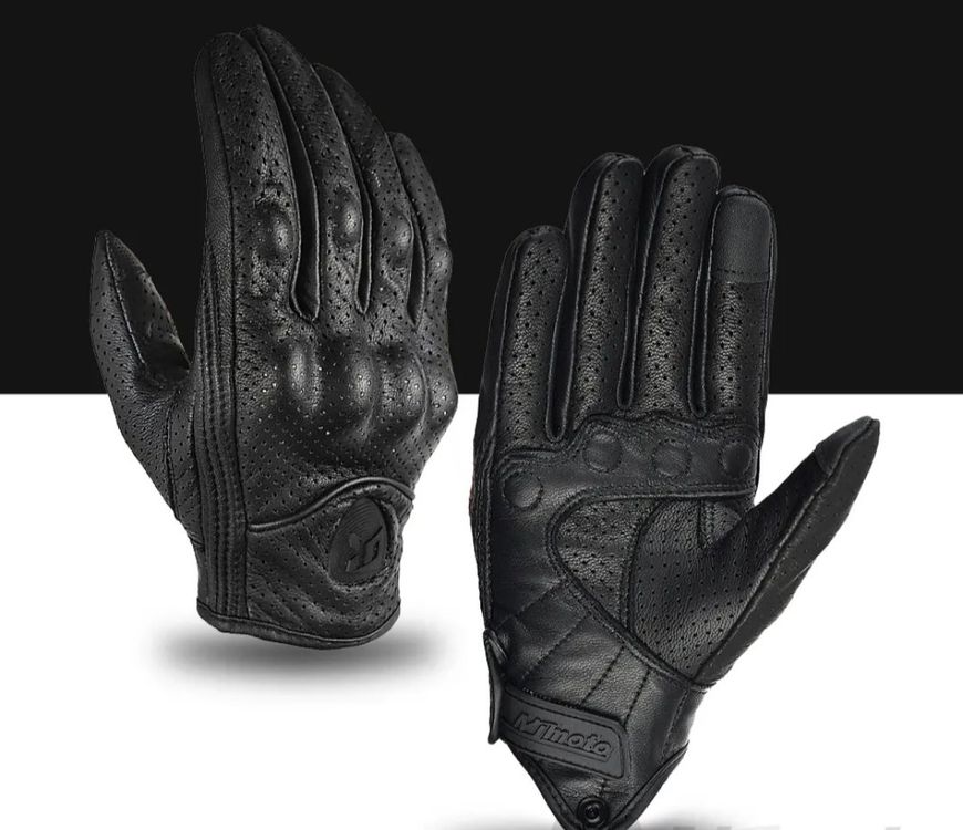 Harssidanzar Motorrad Handschuhe Herren - Touchscreen & Atmungsaktiv