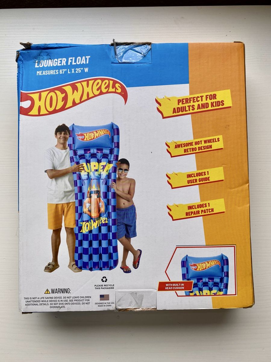 Matratzen: Hot Wheels Luftmatratze Strand/Pool 170x64cm – Neu (gemäss Beschreibung) aus Oberembrach von theZaz 1