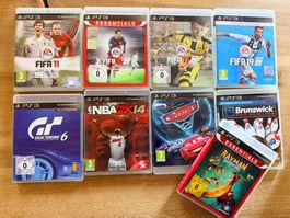 Playstation 3 Spiele Sammlung (9 Stück)