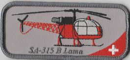Helikopter SA-315 B Lama Schweiz Stoff mit Klett.rar.