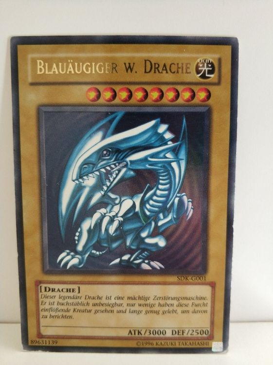 Blauäugiger weisser Drache YuGiOh! Kaufen auf Ricardo
