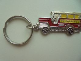 porte-clé / Schlüsselanhänger " Taxi Jeepney Philippines "