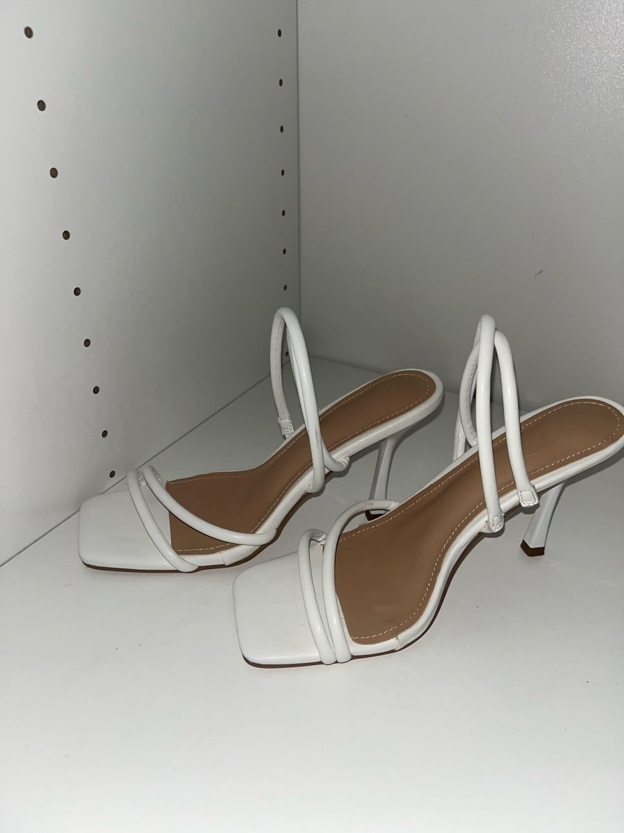 Shein Scarpe da donna: Weisse Basic Heels Grösse 37 – Nuovo (secondo la descrizione) da Bern venduto da Zoee.pg 6