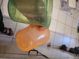 Nuby Trinkbecher Set 2 Stück 210 ml gebraucht 