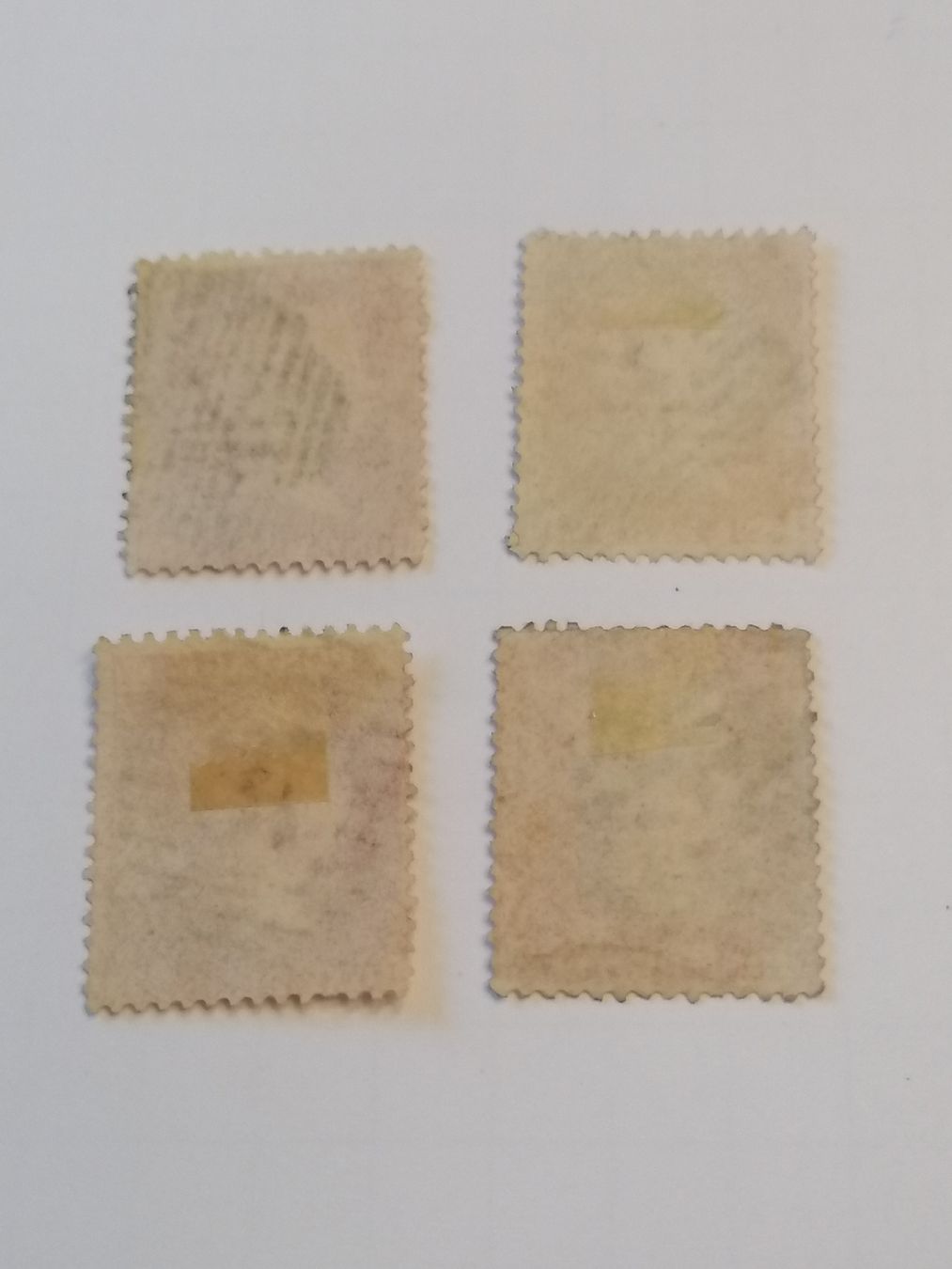 Tutti i francobolli: 4mal One Penny Red Stars 1856-81  – Usato da Happerswil venduto da tschergi 1