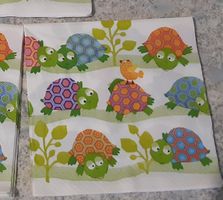 Lot de 25 serviettes pour bricolage