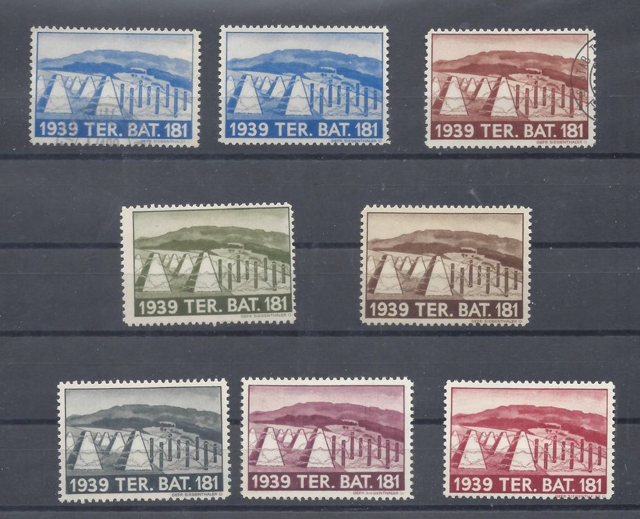 Soldatenmarken - 1939 TR.BAT.181 (Neu (gemäss Beschreibung)) in Les ...