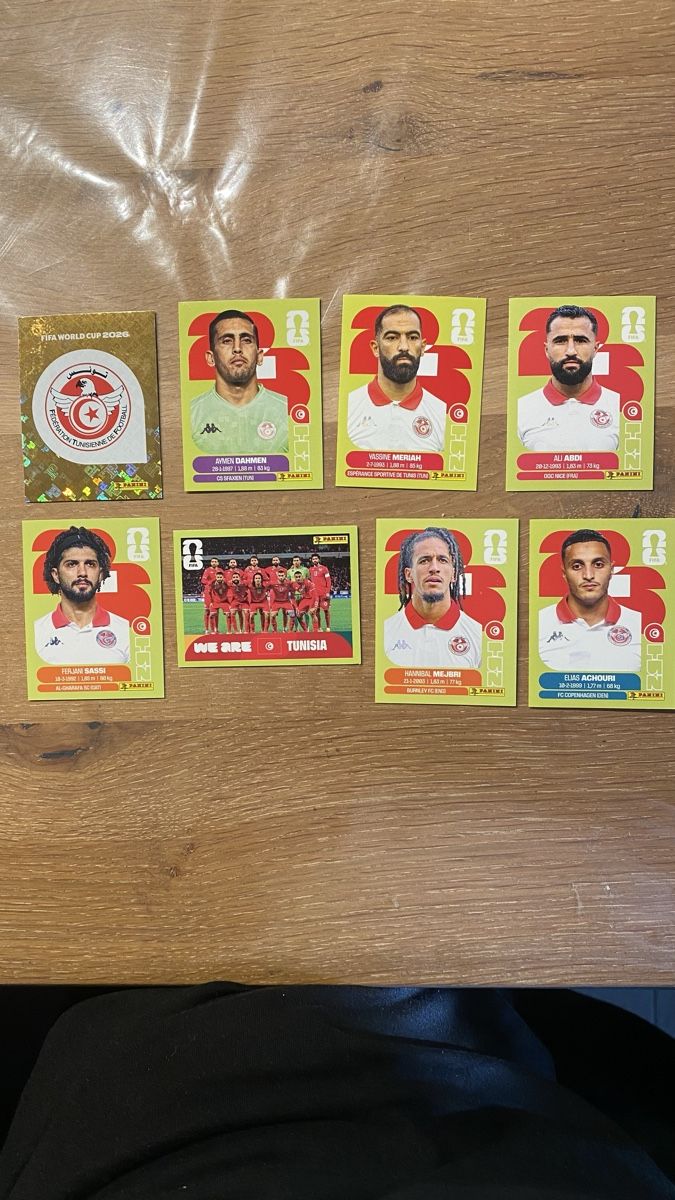 Panini Carte collezionabili: Panini Sticker - TUN - 8 Sickers – Nuovo (secondo la descrizione) da Adliswil venduto da didoli
