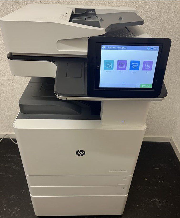 Hewlett Packard Drucker: HP Color LaserJet MFP E77825dn, Top A3 MFP – Gebraucht aus Glattbrugg von copytron 1