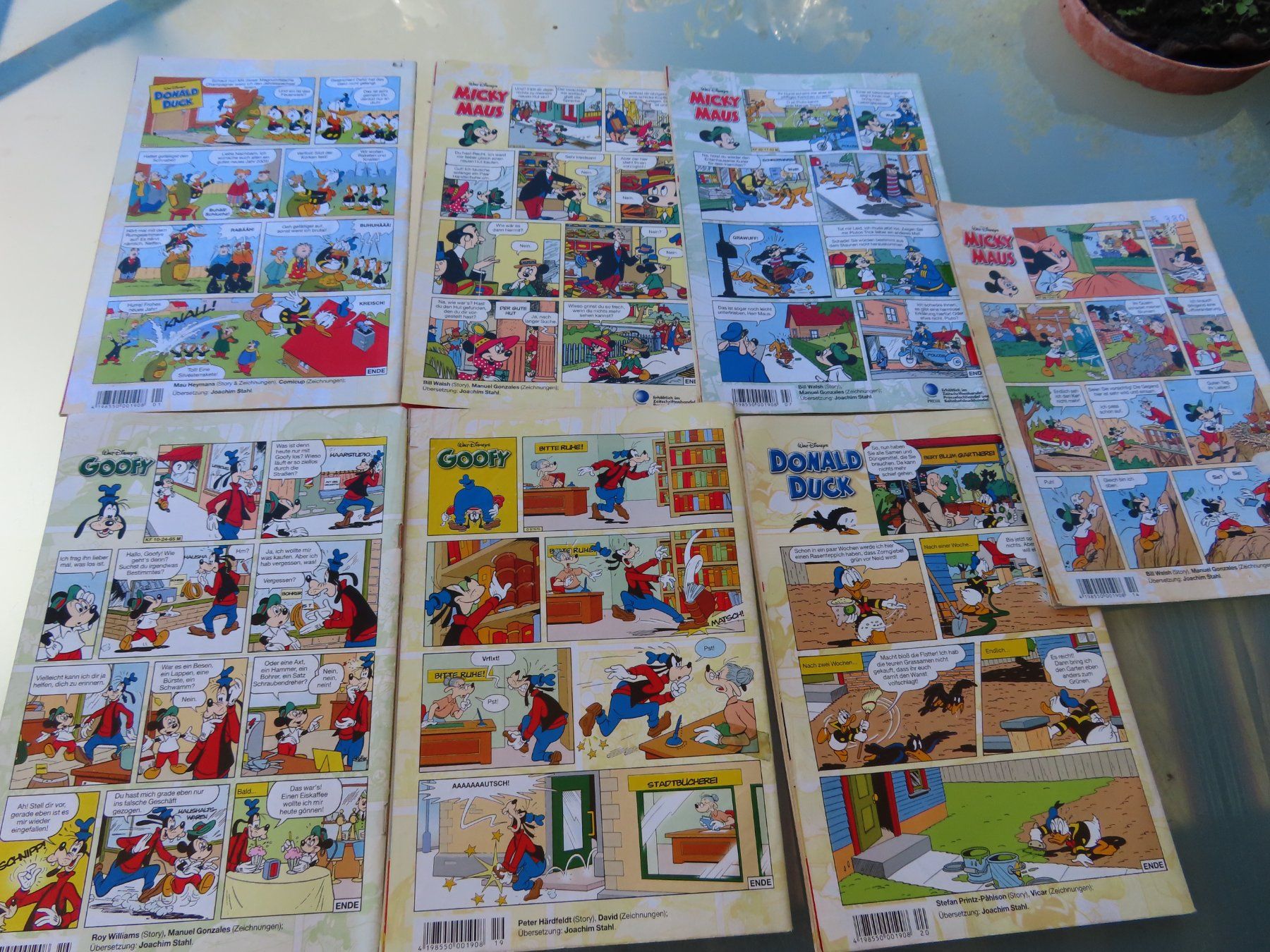 BD: 7 MICKY MAUS Comic Hefte von 2004 – D'occasion à Rombach par Masading 2