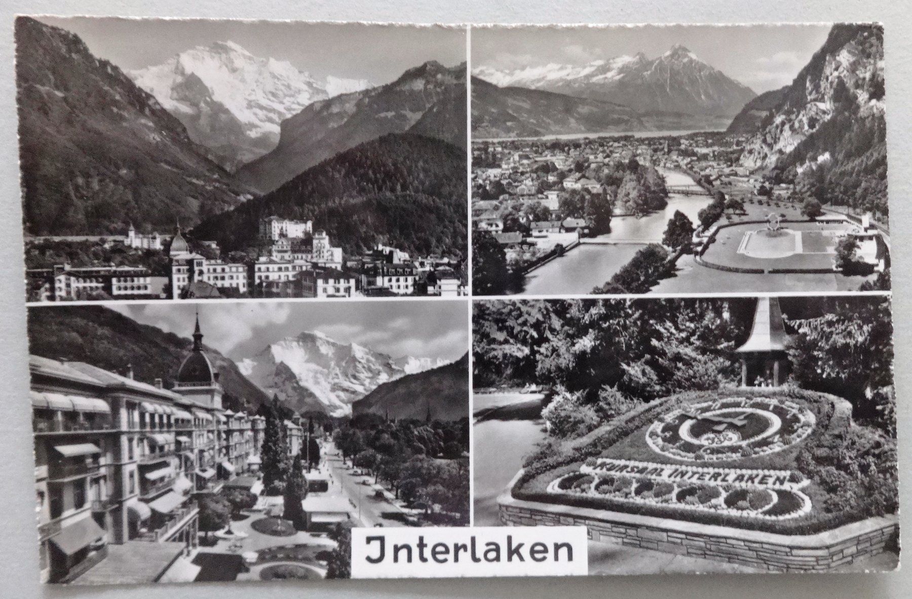 Cartoline postali: Interlaken – Usato da Fétigny venduto da Billy2miny