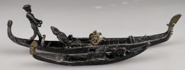 Gondel-Miniaturen 2 Stk. - aus Messing