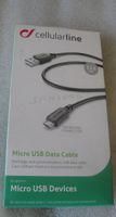 Cellularline Micro USB Data Cable 115cm Câble de données New