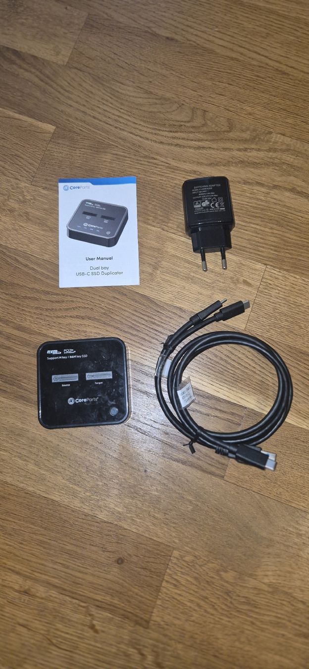 Componenti elettronici: Core Parts SSD Duplicator – Usato da Forch venduto da Chrexit 2