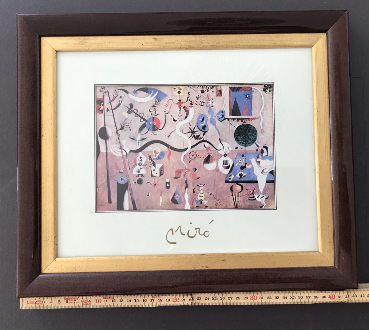Grafica & Litografie: Tableau Miro repro - Cadre inclus – Usato da Penthaz venduto da Petrus45 7