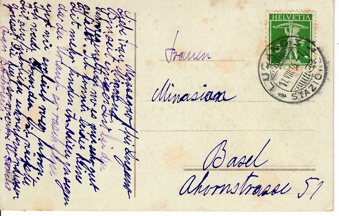 Cartes postales: Morcote  1916 – D'occasion à Hochdorf par Ziegel-16 1