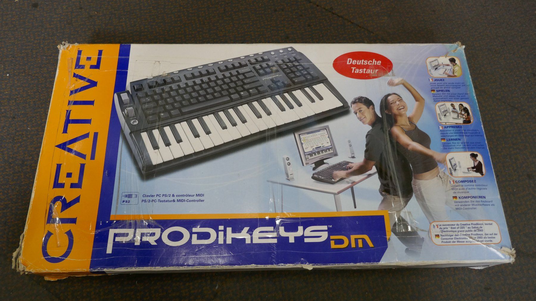 Tastiere: Creative Prodikeys Keyboard Tastatur – Usato da Wenslingen venduto da FairlightCMI