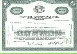 Canaveral International Corp. 1968
