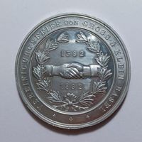 Aluminium Medaille Vereiningung Basel 1892 (50 mm, 13.1 g)