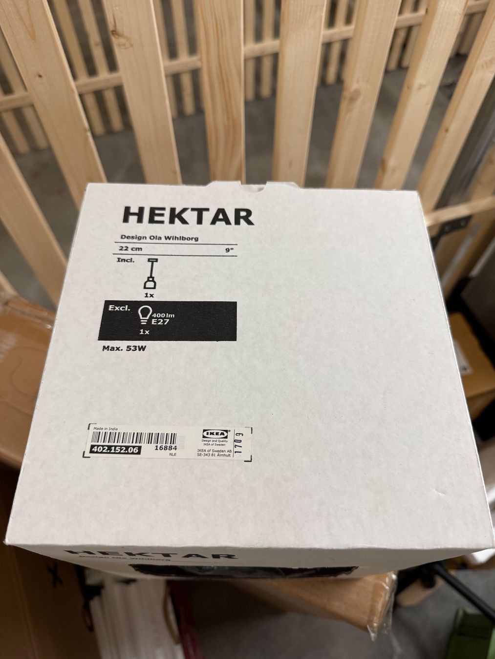 Lampadari & plafoniere: IKEA Hektar Hängeleuchte – Nuovo e nell'imballaggio originale da Zürich venduto da cva_2yrw 1