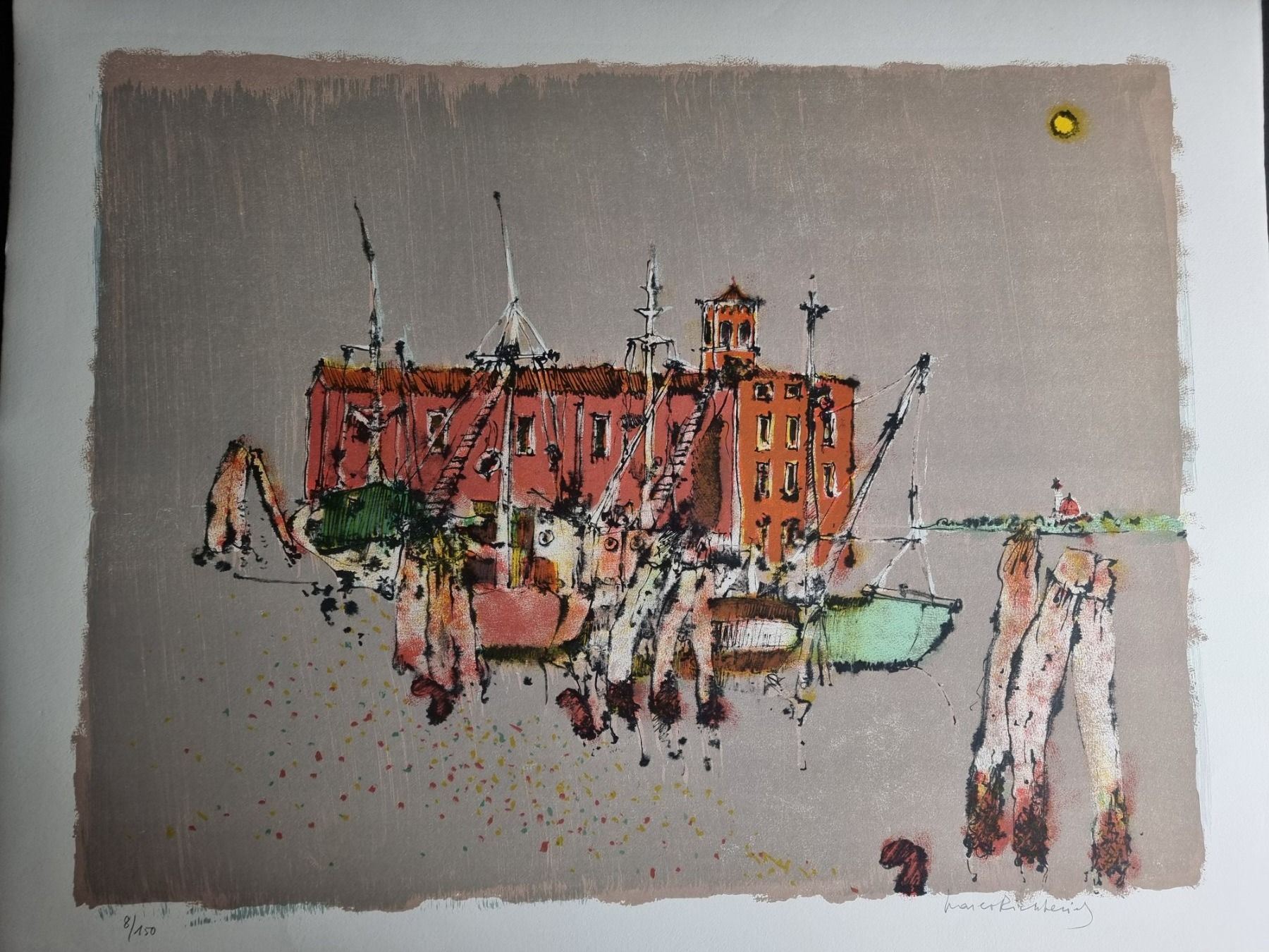 Grafica & Litografie: MARCO RICHTERICH LITHOGRAPHIE  SIGNIERT NUMMERIERT – Usato da Gersau venduto da kunst-online