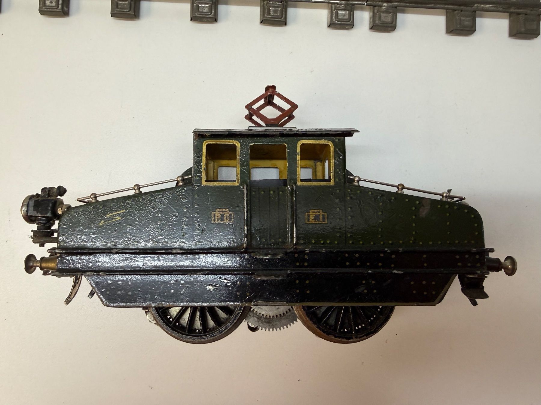 Märklin Modellini di ferrovie: Märklin Spur 1, E-Lok, grün, Blech – Usato da Hinwil venduto da Johann57 2