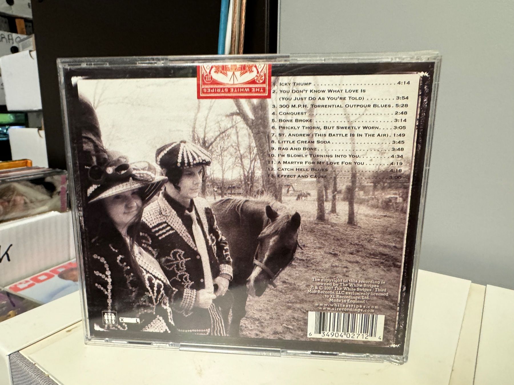 CD: The White Stripes - Icky Thump - SRA05A – Usato da Küsnacht ZH venduto da pdproject 1
