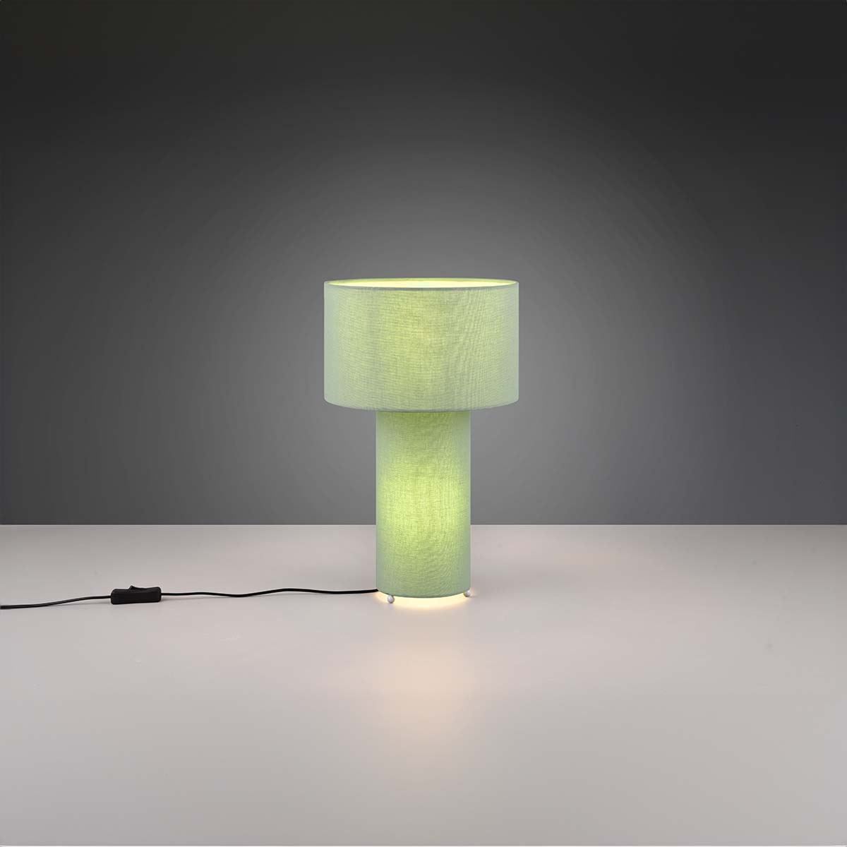 Lampade: Tischleuchte, Stoffschirme, 40 cm Höhe – Nuovo (secondo la descrizione) da Kreuzlingen venduto da Smart-Light
