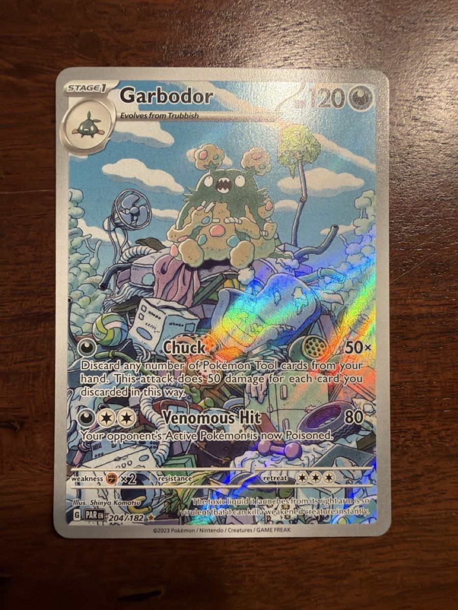 Pokémon Sammelbilder & Trading cards: Garbodor (PAR 204) – Neu (gemäss Beschreibung) aus Emmenbrücke von Pack_Ripper