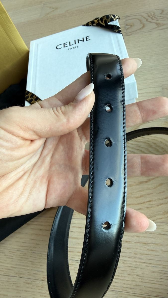 Cinture: Celine Triomphe Belt - Authentic & Stylish Accessory! – Usato da Pratteln venduto da phi_2b8n 3