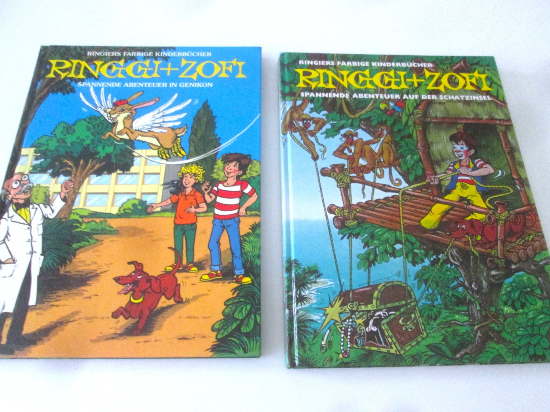 Fumetti: 2 Bücher: Ringgi + Zofi – Usato da Sementina venduto da babucia