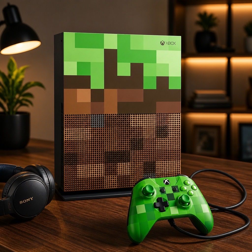 Microsoft Console: Xbox One Minecraft Limited Edition – Usato da Diegten venduto da Just_Nooo 2