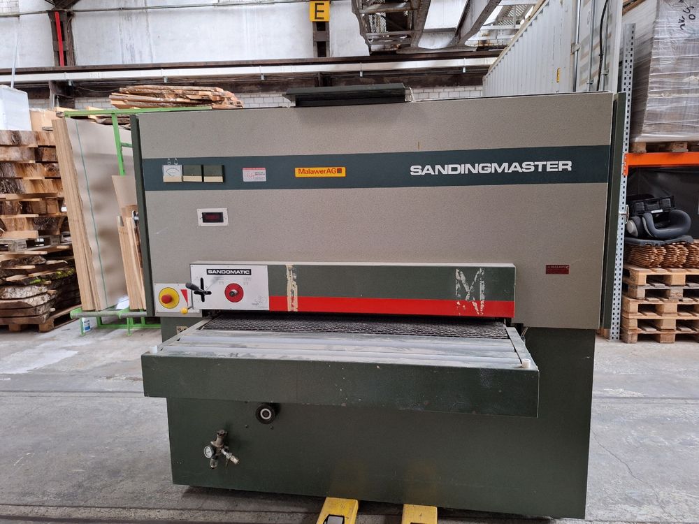 Breitbandschleifmaschine Sandingmaster 1300mm Durchlass (Gebraucht) in ...