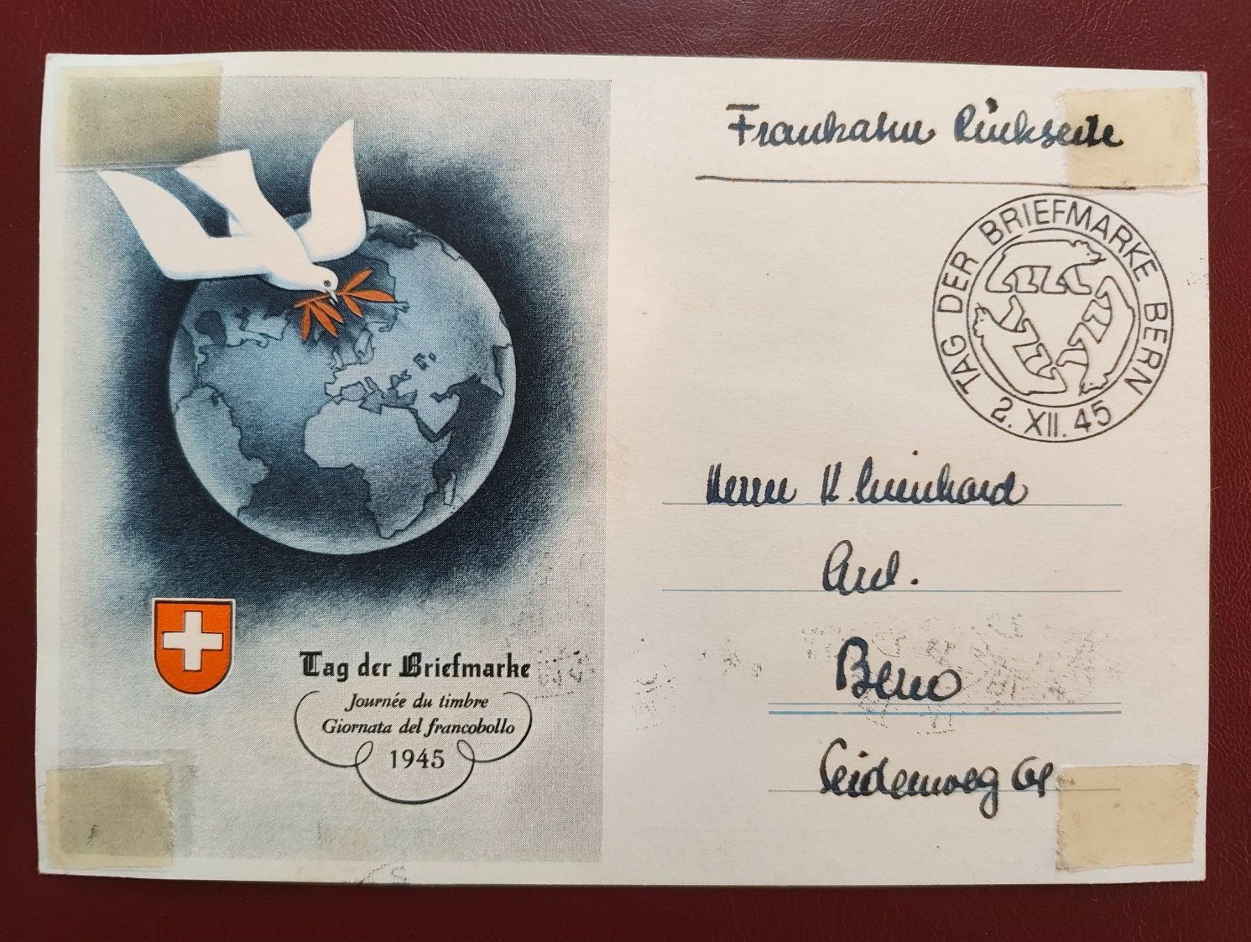 Tutti i francobolli: Tag der Briefmarke - 1945 – Usato da Adliswil venduto da Swiss_Coolio